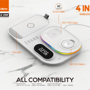 Moxom wireless charge 4 in 1